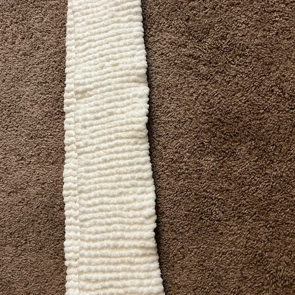 COPY - Bernat yarnspirations baby blanket yarn knitted handmade child size scar…
